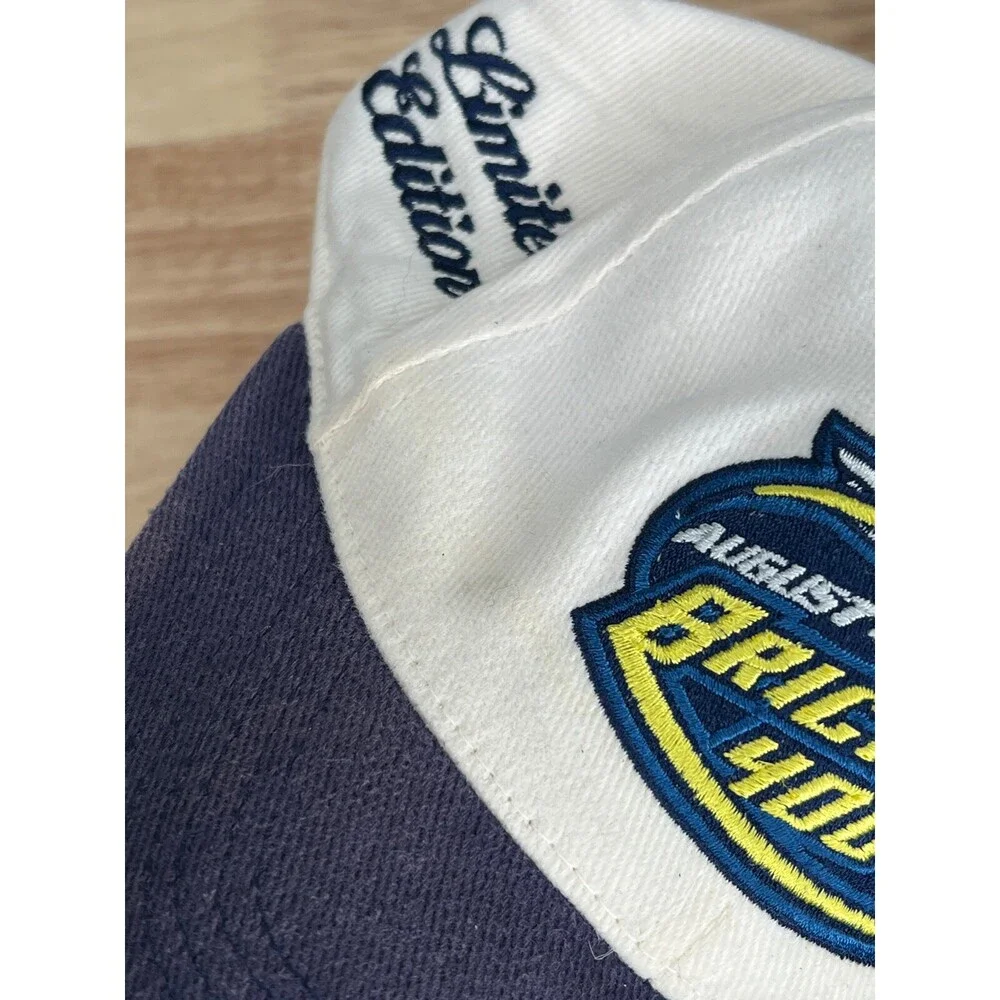 Brick Yard 400 Hat Mens White Adjustable Strap‎ Baseball Cap Nascar Indy Sports